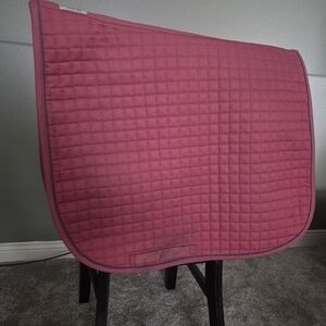 Pink Quilted Dressage Pad